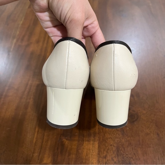 Tory Burch Tory Studded Heeled Loafer Size 8.5 - Picture 9 of 12